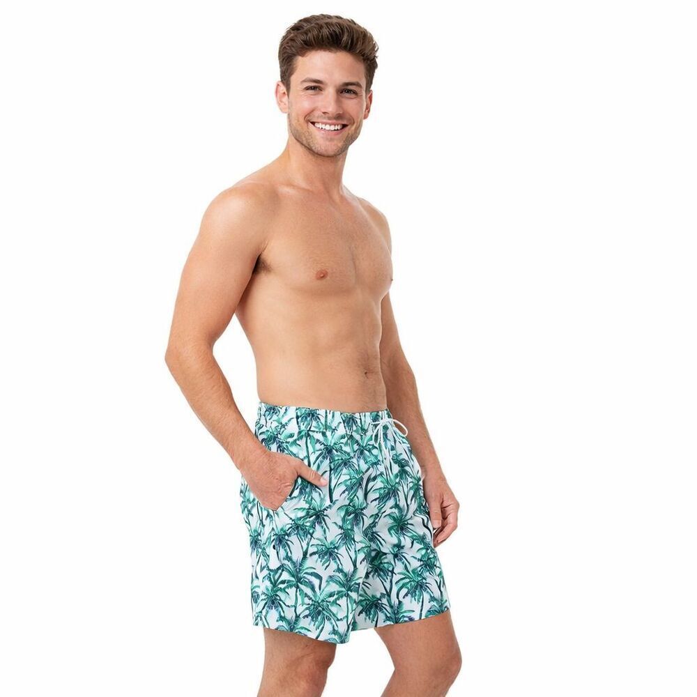 Bonobos Mens Swim Shorts XXL Palm Trees UPF 50+ Stretch Pockets Quick Dry New